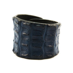 BRAZALETE PIEL COCODRILO