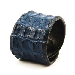 BRAZALETE PIEL COCODRILO