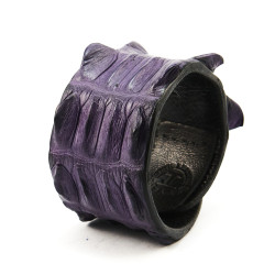 BRAZALETE PIEL COCODRILO