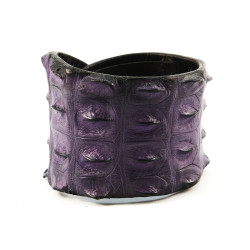 BRAZALETE PIEL COCODRILO