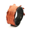 BRAZALETE PIEL COCODRILO