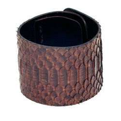 BRAZALETE PIEL SERPIENTE