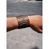 BRAZALETE PIEL SERPIENTE