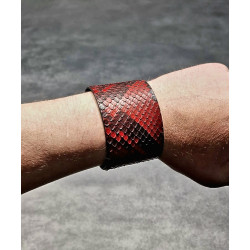 BRAZALETE PIEL SERPIENTE