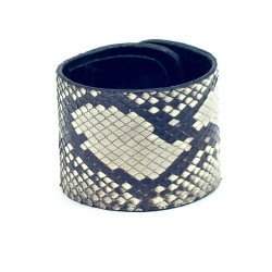 BRAZALETE PIEL SERPIENTE