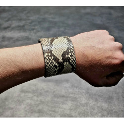 BRAZALETE PIEL SERPIENTE