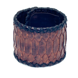 BRAZALETE PIEL SERPIENTE