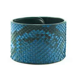 BRAZALETE PIEL SERPIENTE