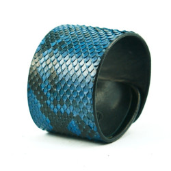 BRAZALETE PIEL SERPIENTE