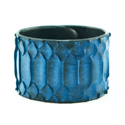 BRAZALETE PIEL SERPIENTE