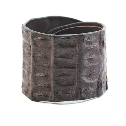 BRAZALETE PIEL COCODRILO