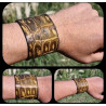 BRAZALETE PIEL COCODRILO