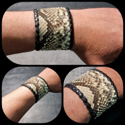 BRAZALETE PIEL SERPIENTE