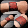 BRAZALETE PIEL SERPIENTE