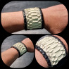 BRAZALETE PIEL SERPIENTE