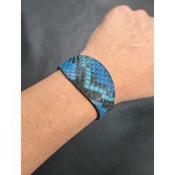BRAZALETE PIEL SERPIENTE