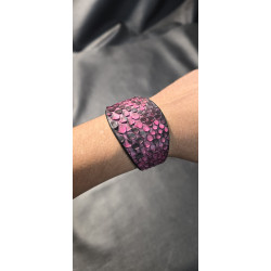 BRAZALETE PIEL SERPIENTE