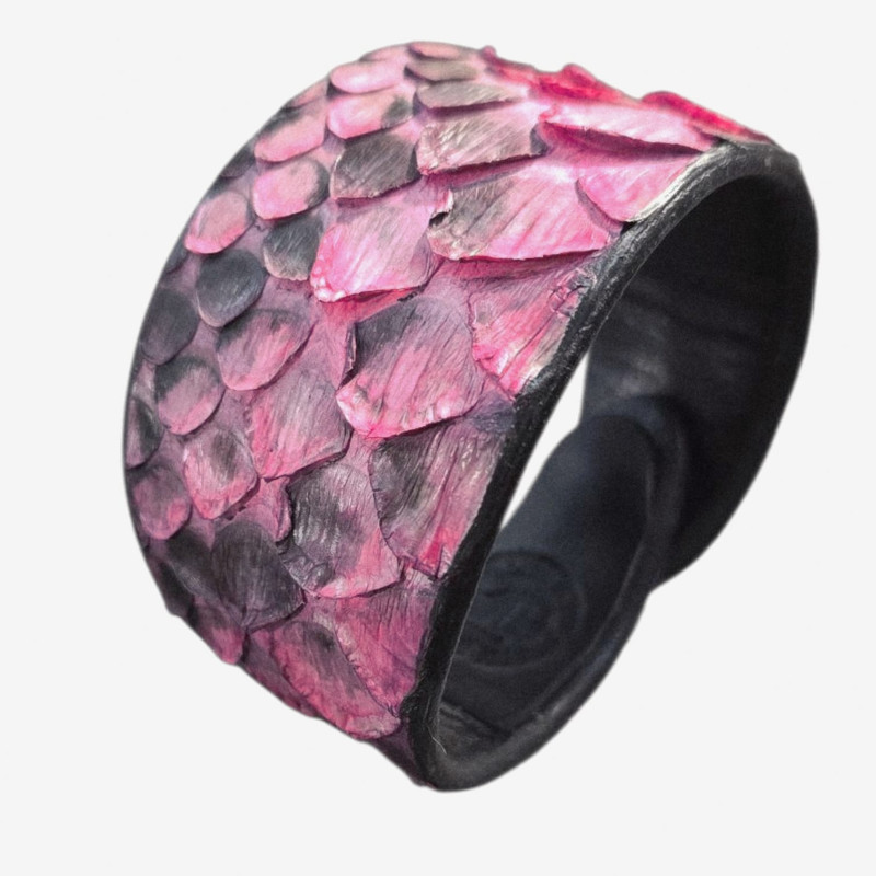 BRAZALETE PIEL SERPIENTE
