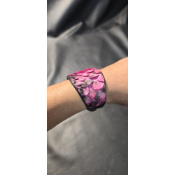 BRAZALETE PIEL SERPIENTE