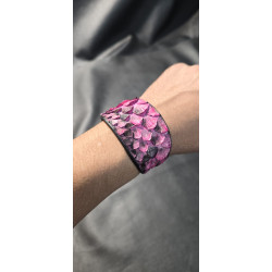 BRAZALETE PIEL SERPIENTE