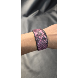 PULSERA PIEL SERPIENTE
