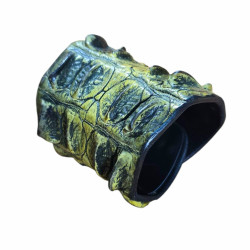 BRAZALETE PIEL COCODRILO