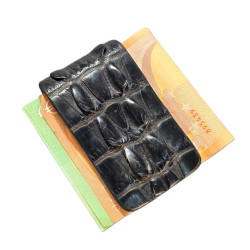PINZA PARA BILLETES PIEL COCODRILO