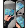 Snake Leather Card Holder Handcrafted Spain | Tabarez
