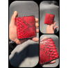 Cartera Billetera Piel de Serpiente Artesanal | Tabarez