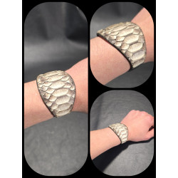 BRAZALETE PIEL SERPIENTE