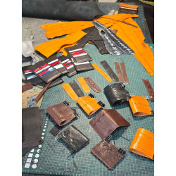 Sturgeon Leather Wallet Handcrafted in Spain | Tabarez