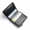 Security Badge Leather Wallet Handcrafted Spain | Tabarez