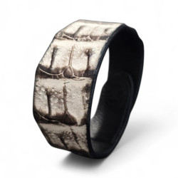 PULSERA PIEL CAIMAN HIMALAYA